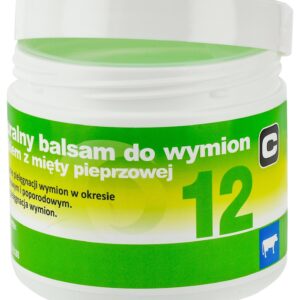 Balsam do wymion z olejkiem z mięty pieprzowej ”12”, 500 ml, Can Agri