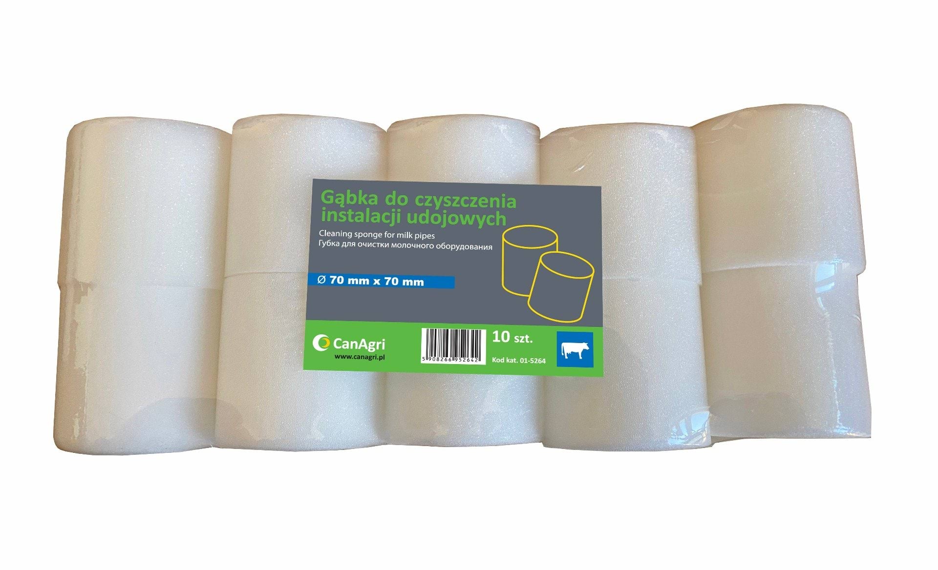 Gąbka do czyszczenia instalacji