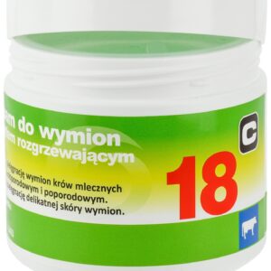 Balsam do wymion z efektem rozgrzewającym ”18”, 500 ml, Can Agri