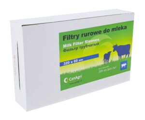 Filtr rurkowy do mleka, 320x60mm