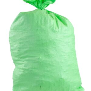 Worek polipropylenowy 65x105 cm, zielony, 50 kg