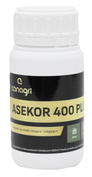 Środek owadobójczy na owady biegające i latające ASEKOR 400 Plus, koncentrat, 250 ml