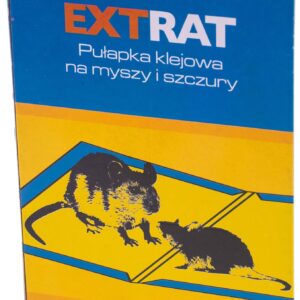 Pułapka klejowa XL na myszy i szczury z wabikiem, 31 x 21 cm, Extrat