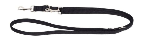 Smycz dla psa Miami Plus, 200 cm x 25 mm, czarna, Kerbl