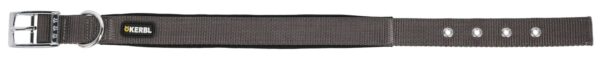 Obroża dla psa Miami Plus, 53 - 61 cm x 38 mm, szara, Kerbl