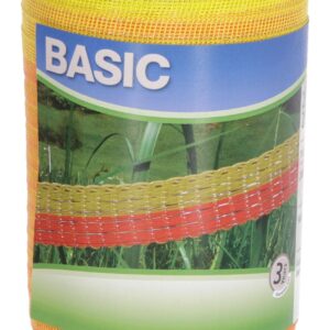 Taśma ogrodzeniowa BASIC, 200m x 20mm, żółto-pomarańczowa, Kerbl