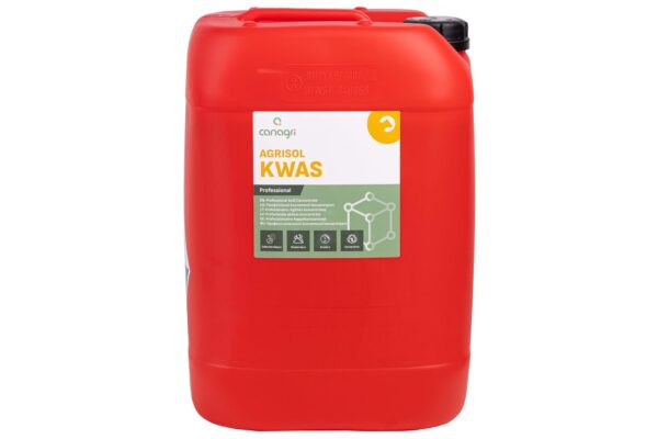 Kwaśny preparat myjący Agrisol Kwas 2.0, 24 kg, Can Agri