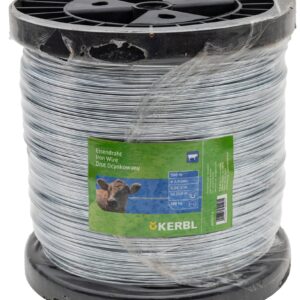 Drut ocynkowany do ogrodzeń elektrycznych, mała szpula, 2,0 mm, 500 m, Kerbl