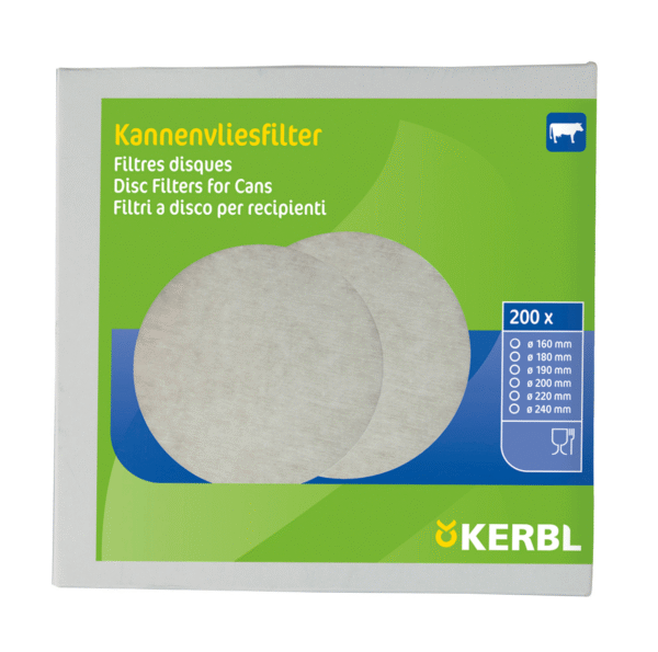 Filtr krążkowy do mleka 125mm