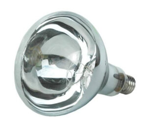 Promiennik podczerwieni, żarówka 150 - 250 W, szkło hartowane, biała/czerwona, Kerbl