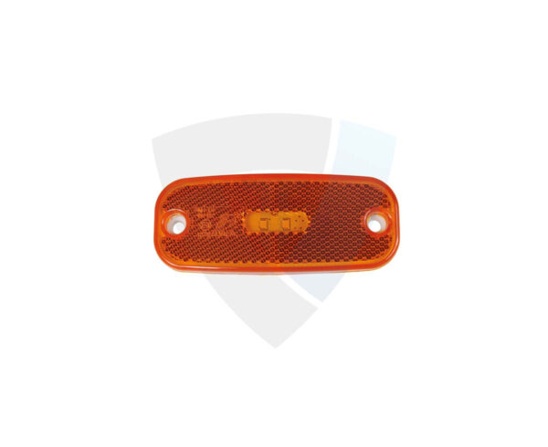 Lampa obrysowa boczna LED pomarańczowa 12-24V