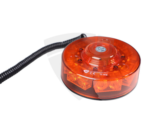 Lampa ostrzegawcza mała okrągła 12-24V 10LED - obrazek 2