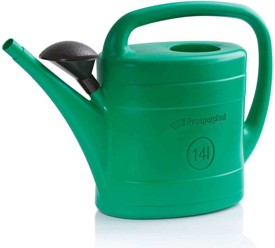 Konewka Plastikowa Z Sitkiem, Zielona 14 L