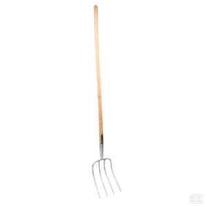 Widły oprawne profilowane ze skówką 4 zęby