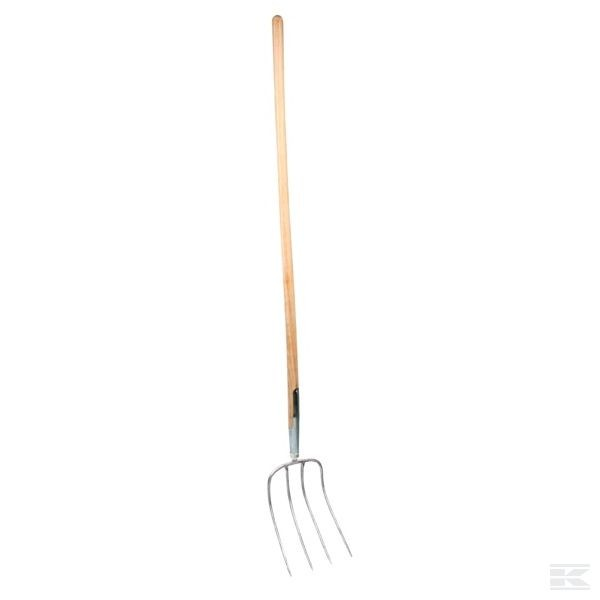 Widły oprawne profilowane ze skówką 4 zęby