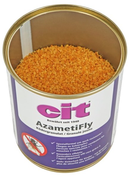 Trutka na muchy AzametiFly, granulat, 400 g, Cit - obrazek 2