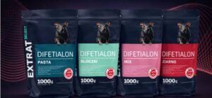 Trutka na myszy i szczury, różne formy, 1 kg, difetialon, Extrat Select -